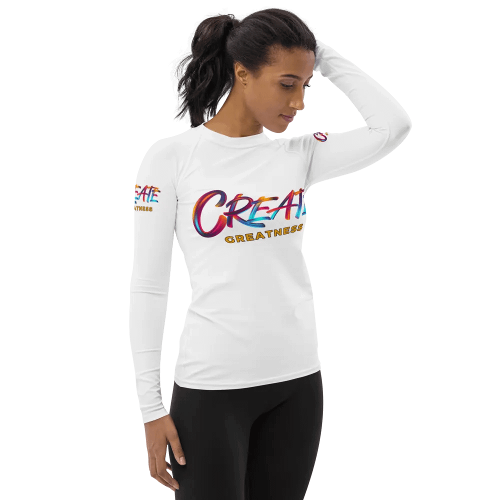 Create Greatness Vibrant Rash Guard product image (2)