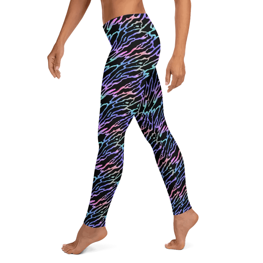 Neon Zebra Print Leggings product image (10)