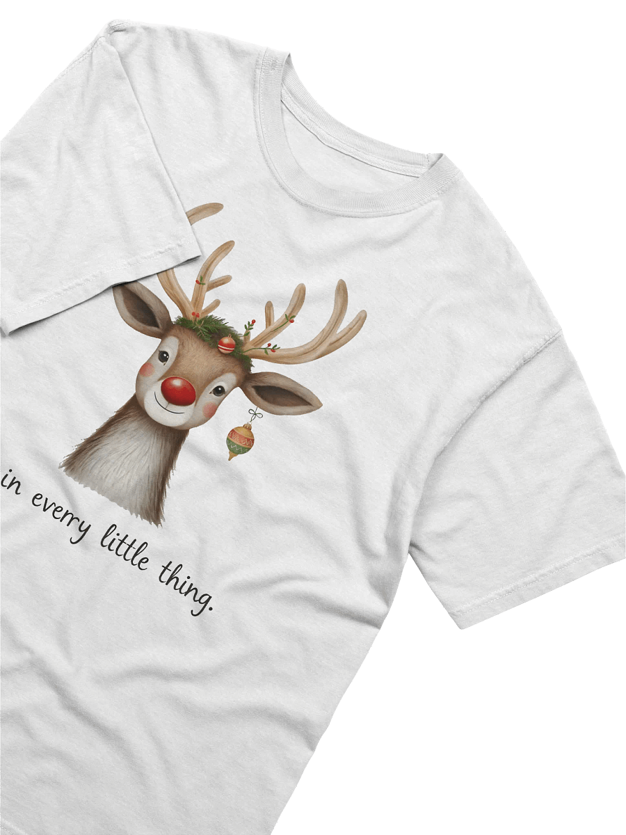 Joyful Reindeer Christmas T-Shirt product image (3)