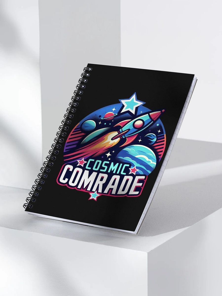 Cosmic Comrade Spiral Notebook product image (3)