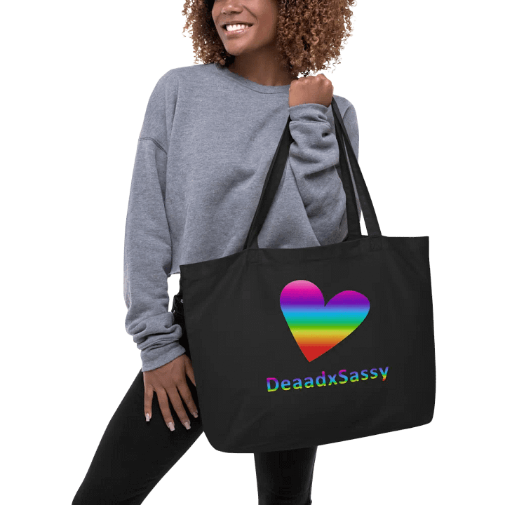 DeaadxSassy Heart Tote Bag product image (2)