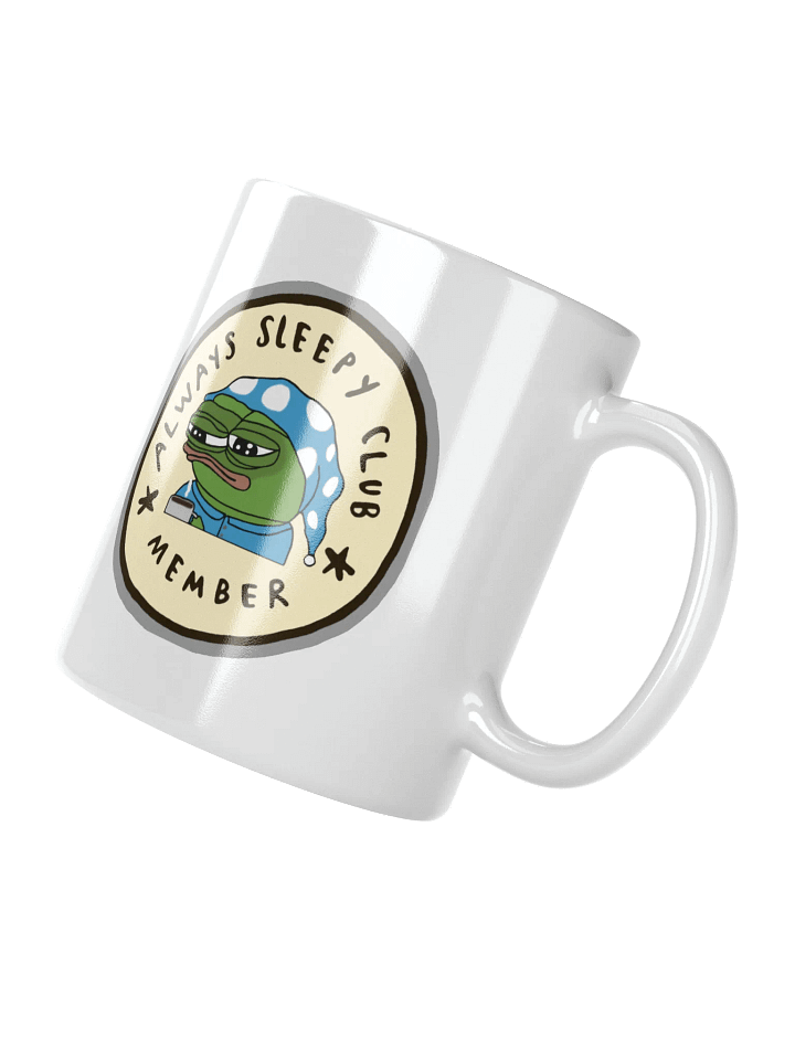 Always Sleepy White Mug product image (6)