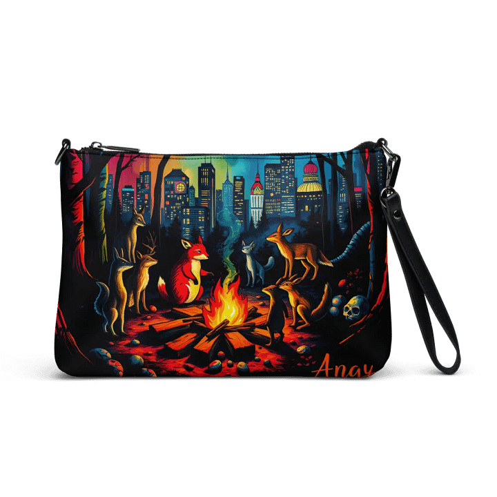 faux leather Urban Wilderness Crossbody Bag product image (1)