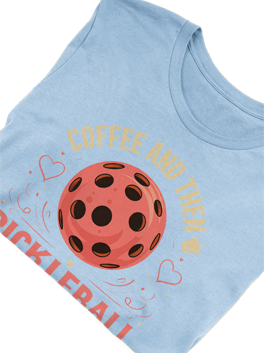 Coffee and Pickleball Graphic Tee product image (47)