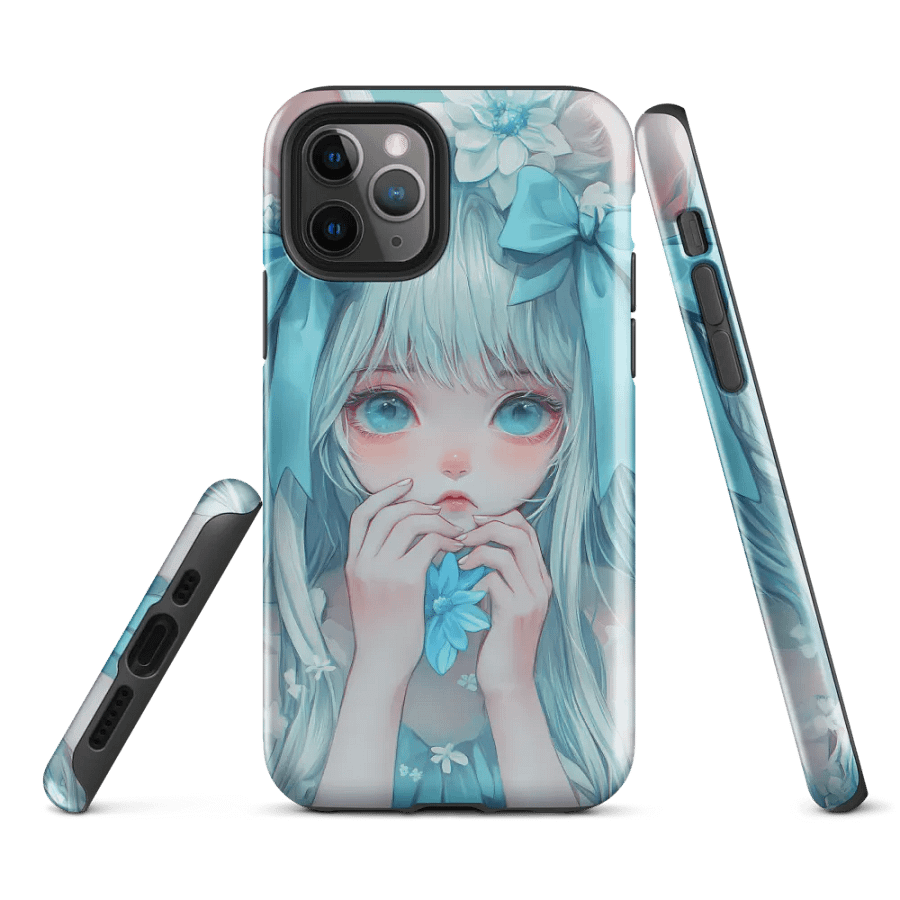 Whimsical Blue Eared Beauty iPhone® Tough Case product image (2)