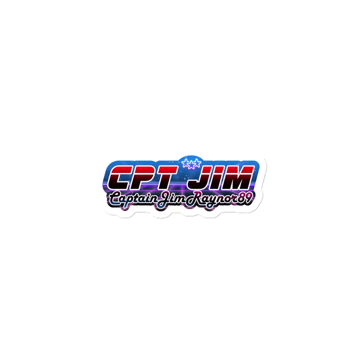 Retro Grid Captain Jim Magnets product image (2)