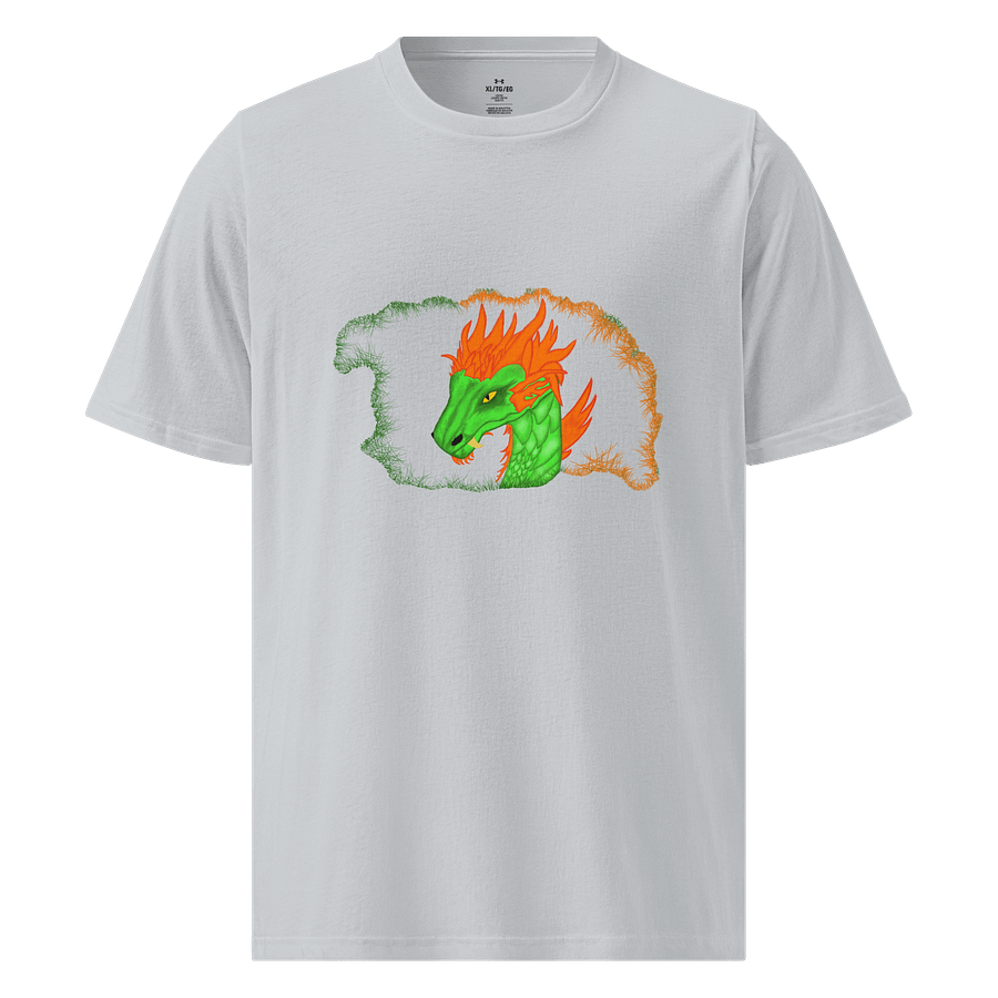 Fierce Dragon Breath Athletic T-Shirt product image (1)