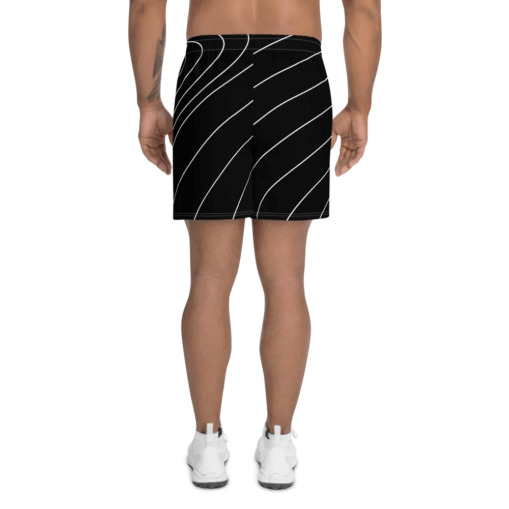 stripped peace shorts product image (1)