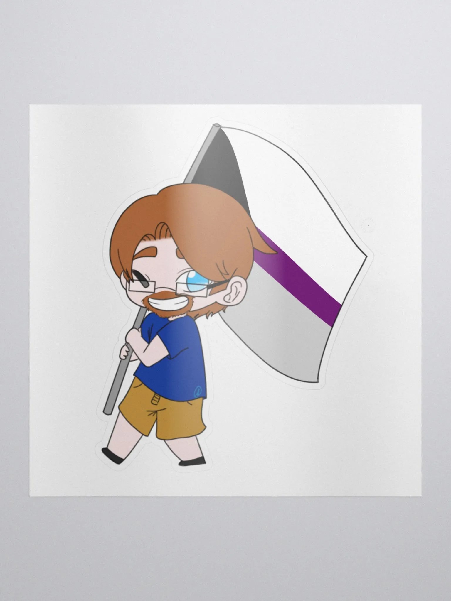 Shemp Demisexual Sticker! product image (1)