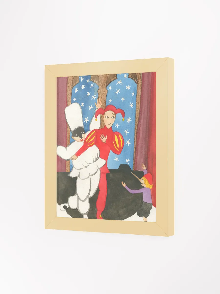 Pinocchio Meets His Brothers Framed Pirn product image (25)