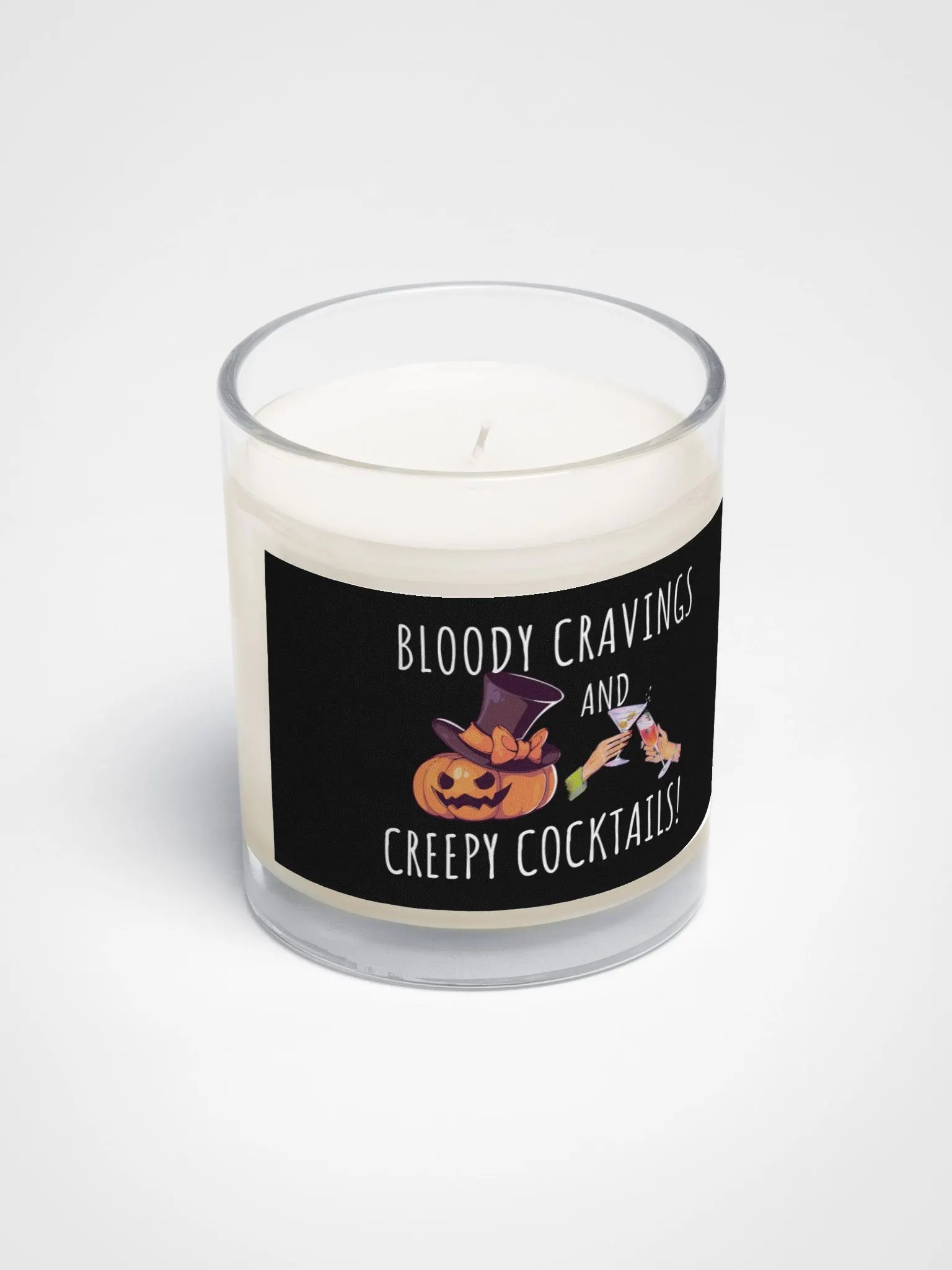 Bloody Cravings and Creepy Cocktails Soy Wax Candle product image (2)