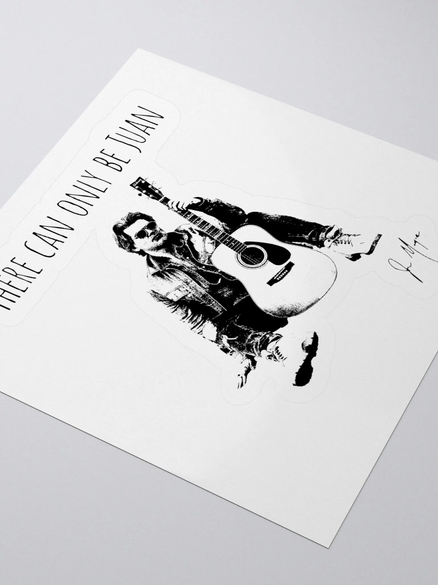 "There Can Only be Juan" Sticker product image (3)