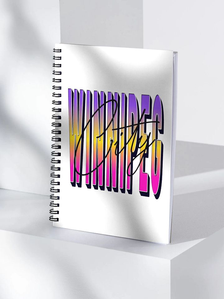 Winnipeg City Vibes Spiral Notebook product image (1)