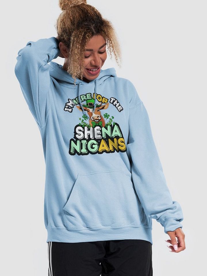Saint Patricks Day Cow Hoodie product image (1)