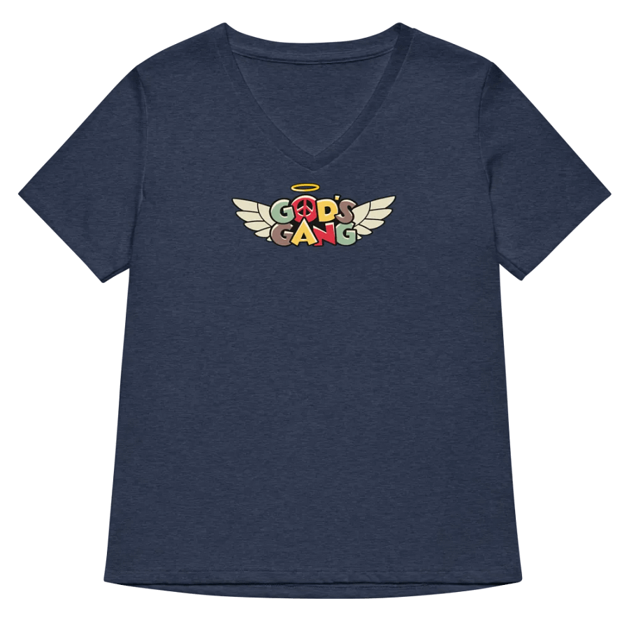 God's Gang | Women's Relaxed V-Neck T-Shirt product image (29)