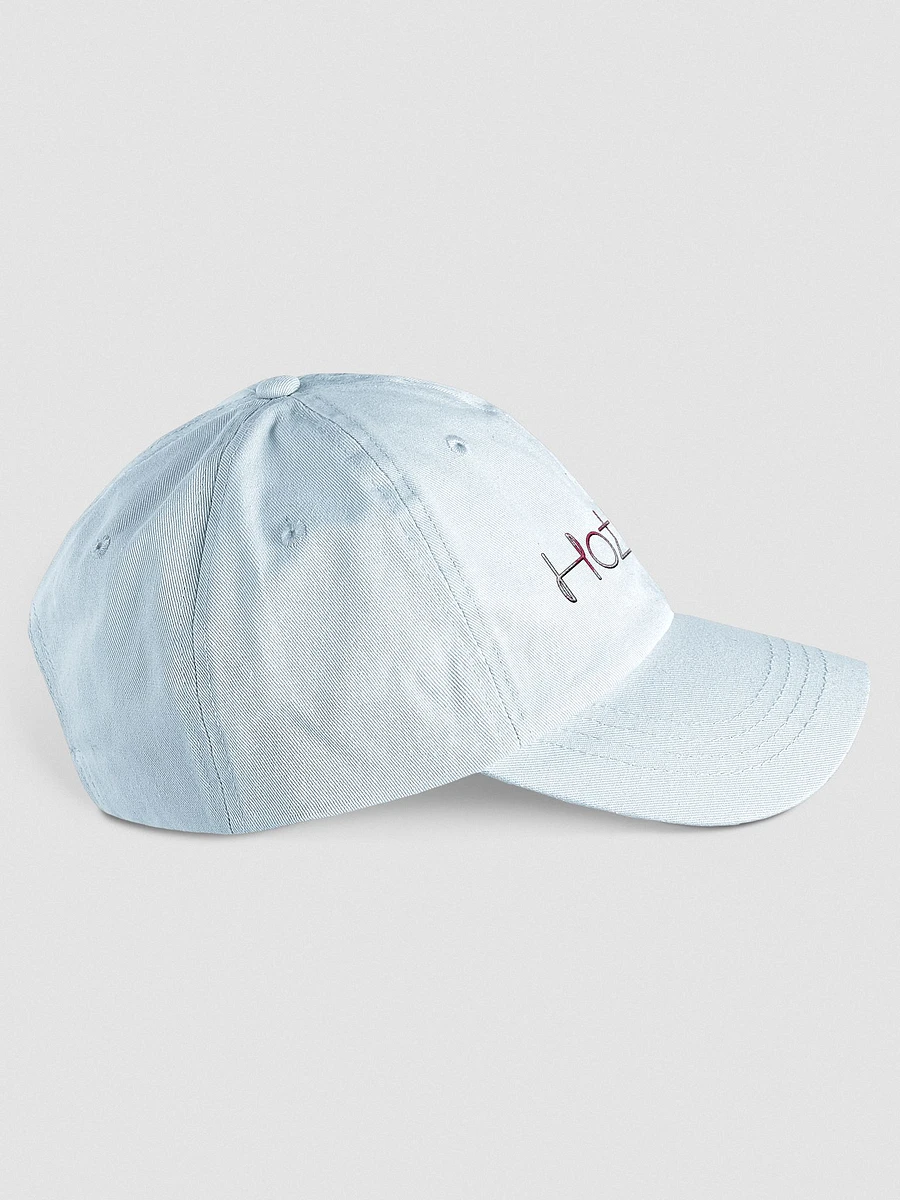 Hotwife Lines embordered low profile pastel hat product image (10)
