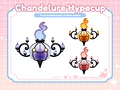 Pokemon Chandelure | Twitch / Youtube Bit Donation Cup | Hype Cup | Stream Decor product image (1)