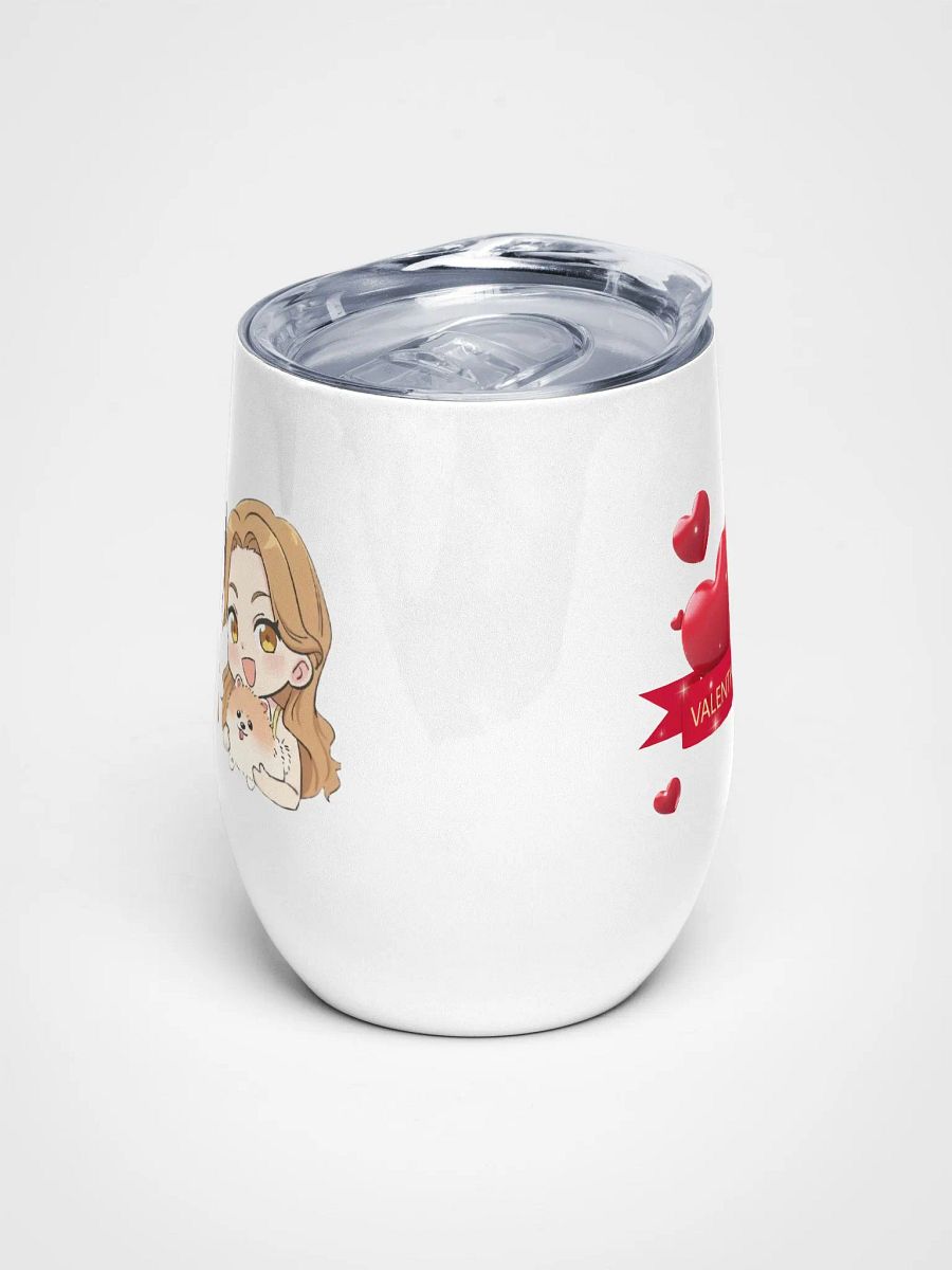 LingOrm Valentine Cartoon Design Wine Tumbler product image (4)