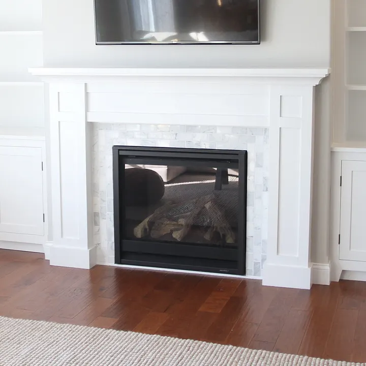 Shaker Fireplace Surround - Woodworking Project Plan and 3D SketchUp Model product image (2)