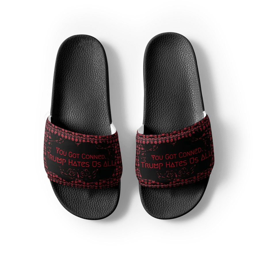 Resistor, You Got Conned, Women's Slides product image (3)