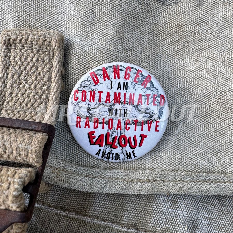 Radioactive Fallout Button product image (3)