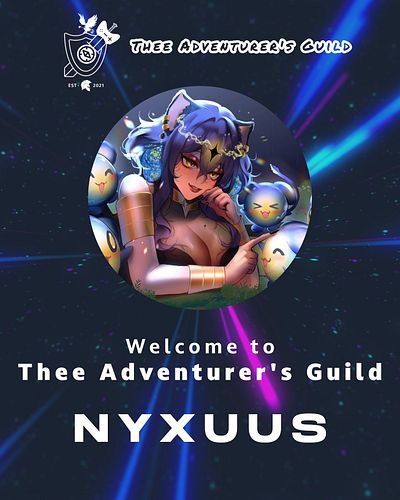 HEY! Who turned out the sun?! 
*looks up* 
AH! IT’S BEING NIBBLED ON AGAIN!

Welcome @nyxuus to our Community Content Creator...