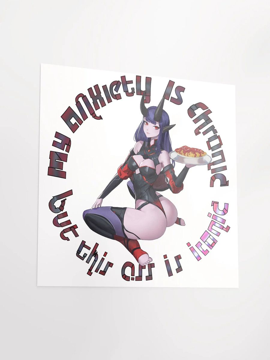 Anxiety Chronic, Ass Iconic Poster product image (3)