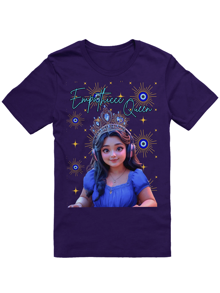 Empathic Queen Cartoon Crown T-Shirt product image (1)