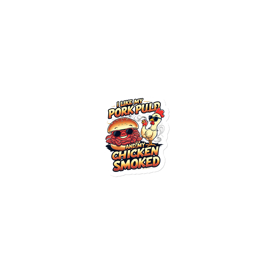 Pork Pulld Chicken Smoked Magnet product image (1)