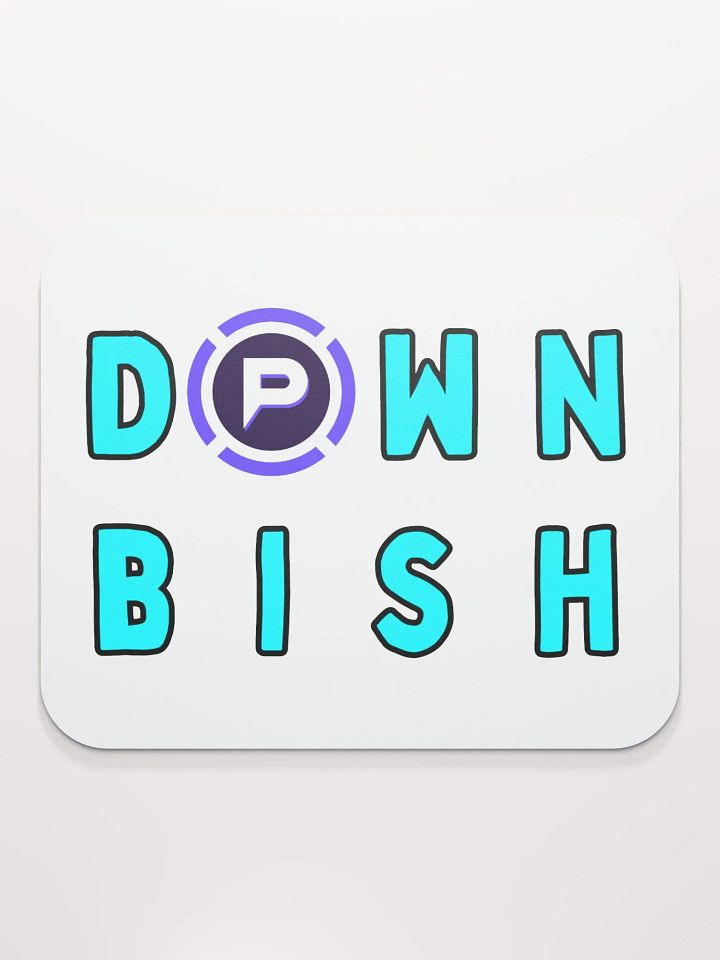 Down Bish regular mouse pad product image (2)
