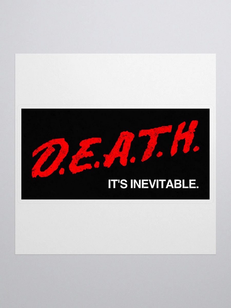 D.E.A.T.H. - Sticker product image (1)