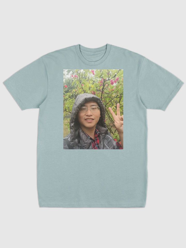 Cotton Heritage Men's Premium Heavyweight Tee: rainy day product image (3)