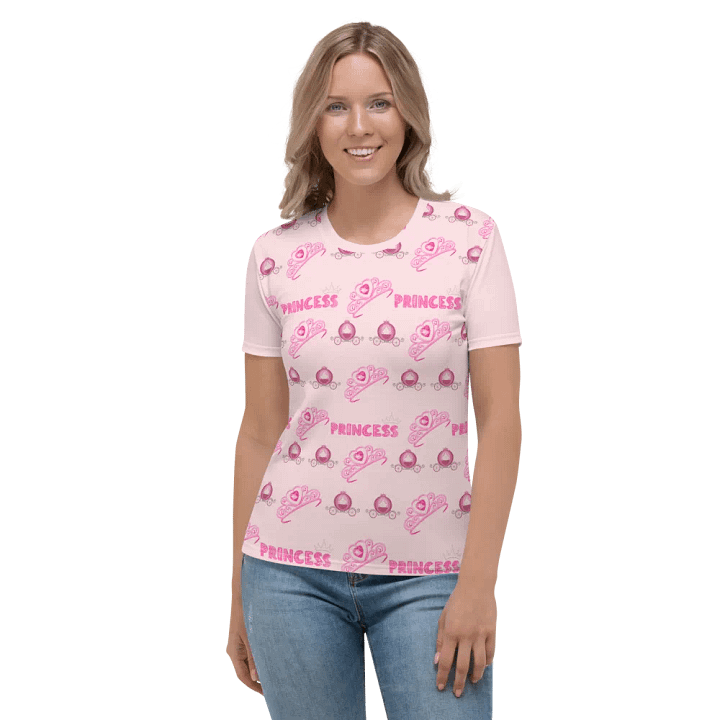 Pink Princess Women's T-Shirt product image (1)