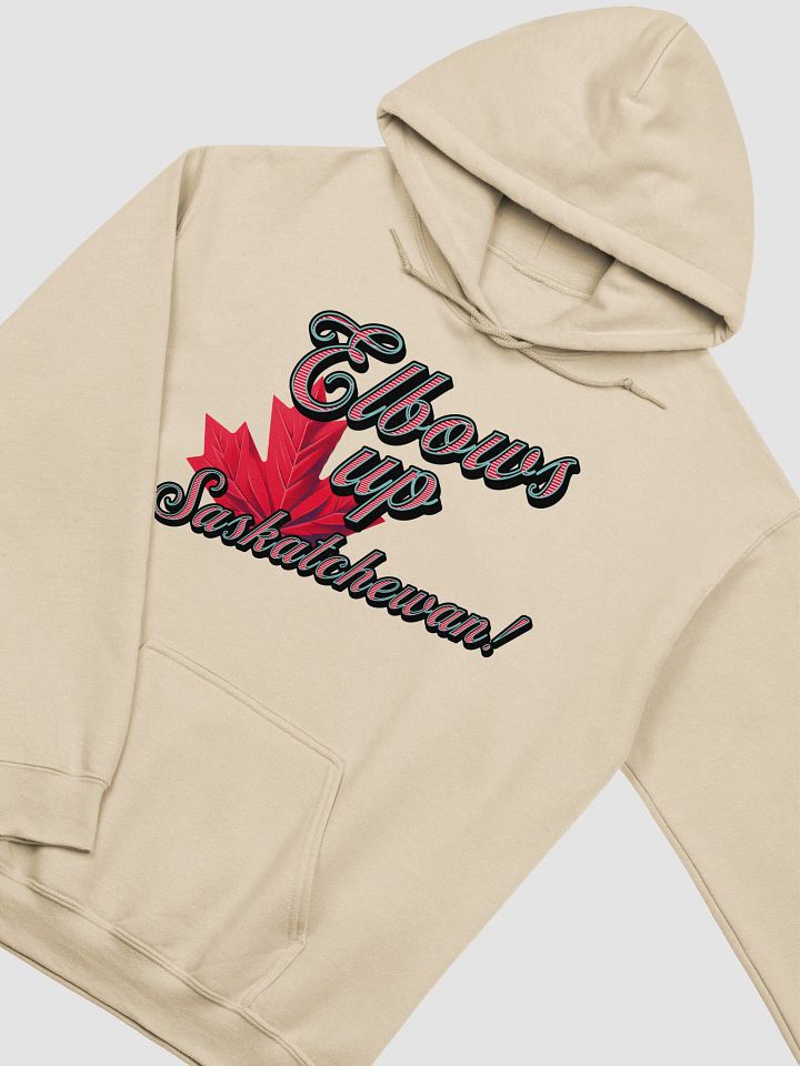 Elbows Up Maple Leaf Saskatchewan Hoodie product image (29)