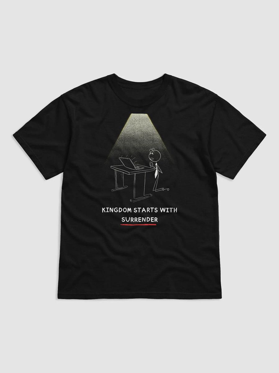 Kingdom Starts with Surrender” Stick Figure T-Shirt product image (1)