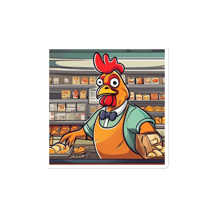 Dapper Chicken Deli Magnets product image (2)