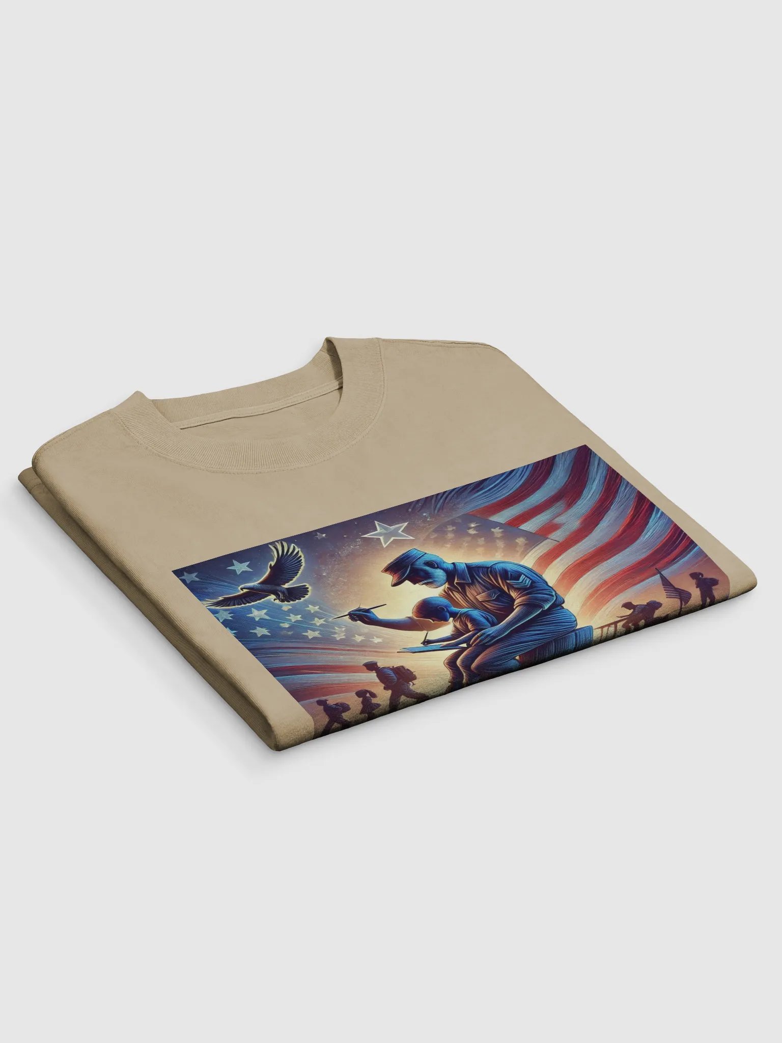 Patriotic Moments Oversized Tee product image (9)