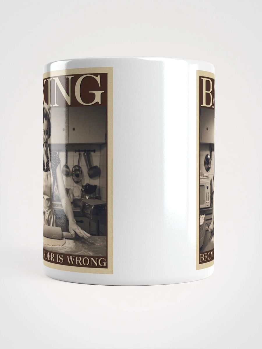 "Baking" #Humorous Glossy White Mug product image (14)