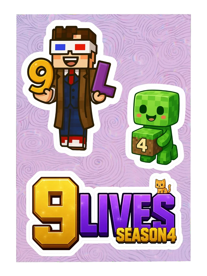 9LS4 Sizzlesaur Sticker Sheet product image (1)