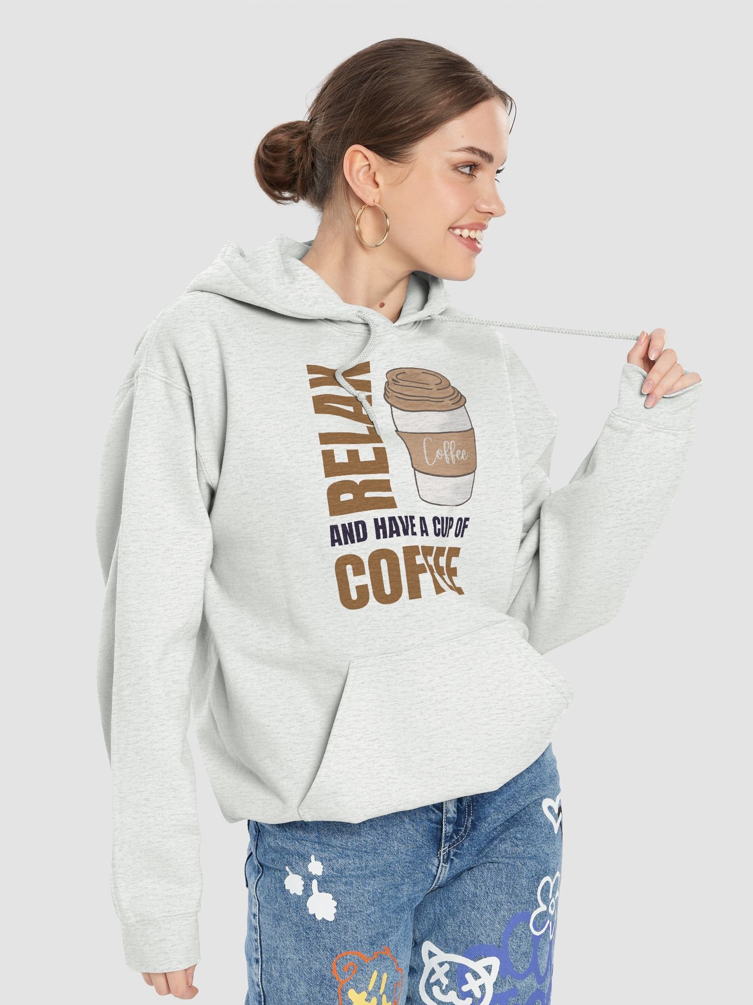 Relax & Unwind Coffee Cup Hoodie product image (67)