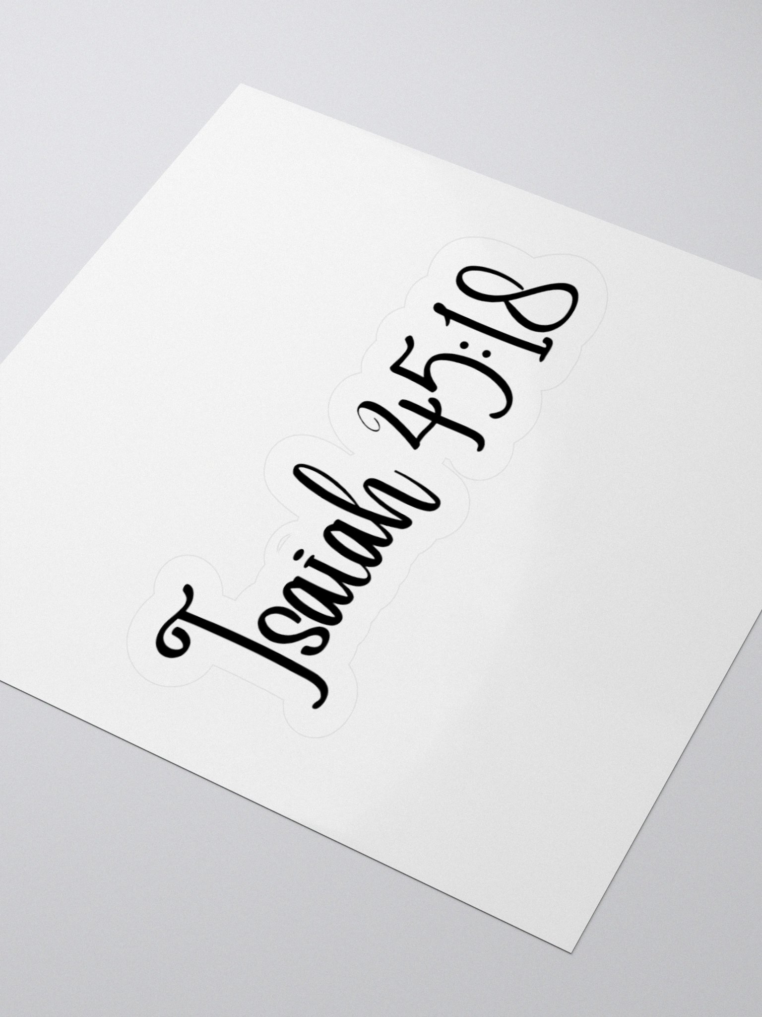 Isaiah 45:18 product image (7)