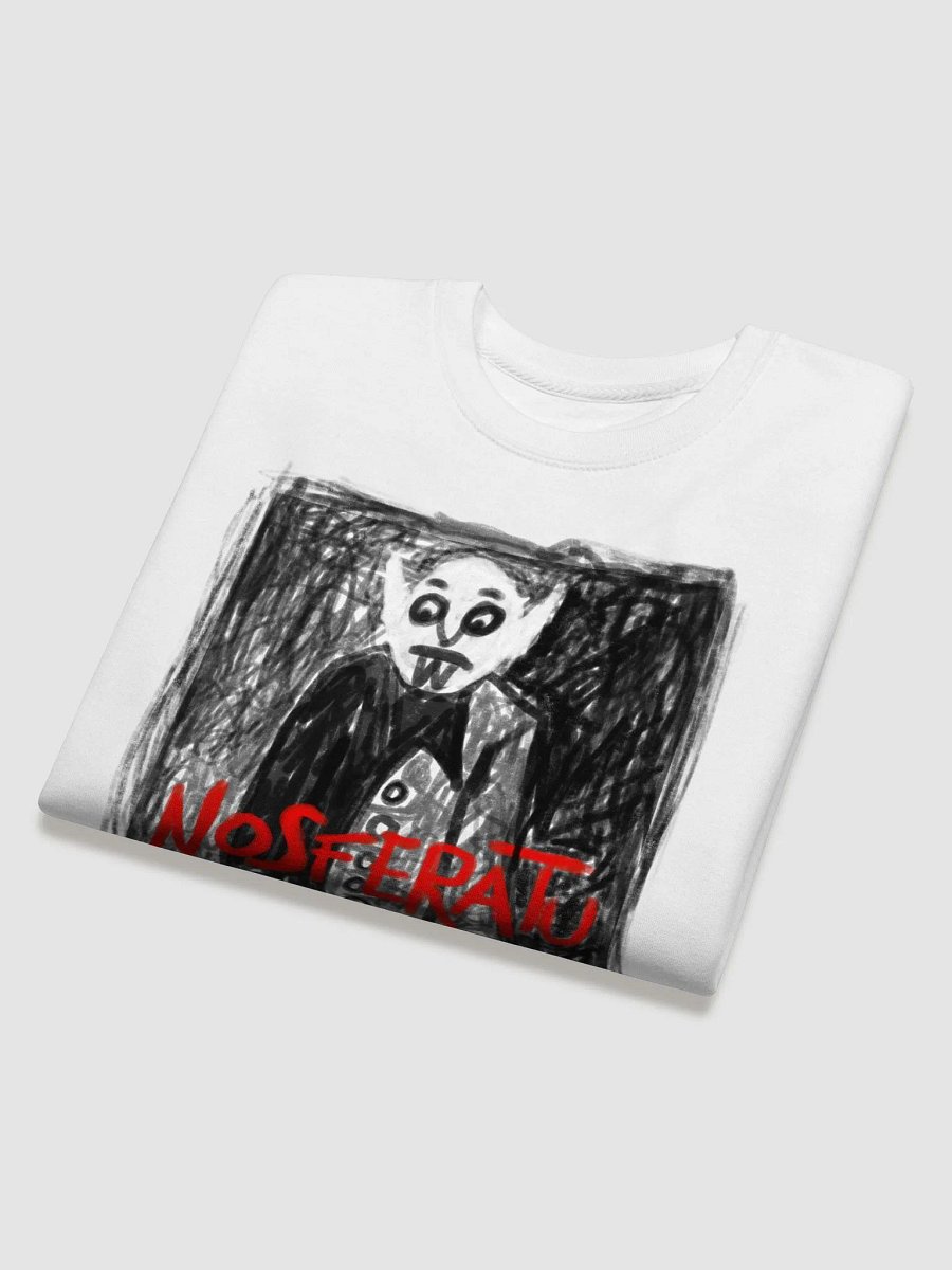 🧛‍♂️ "NOSFERATU '22" CreepyKids Unisex Horror Vampire Sweater-Jumper Art Print🩸 product image (4)