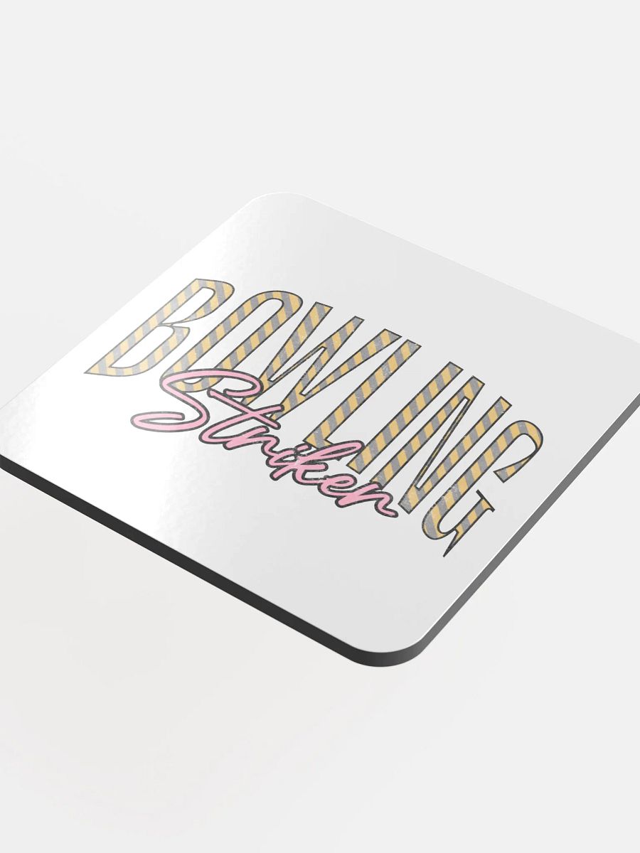 Bowling Striker in Style Coaster Set product image (4)