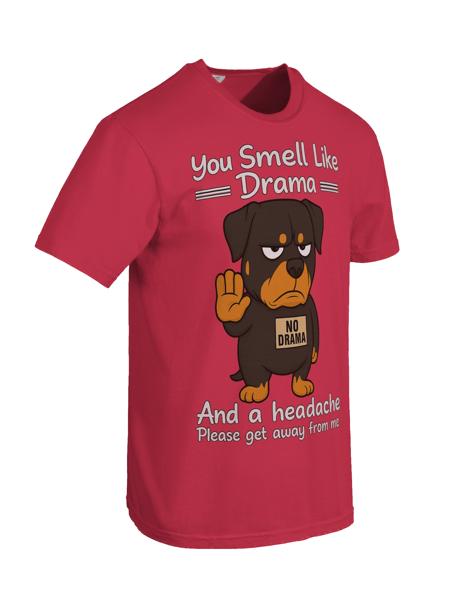 No Drama Rottweiler T-Shirt product image (64)