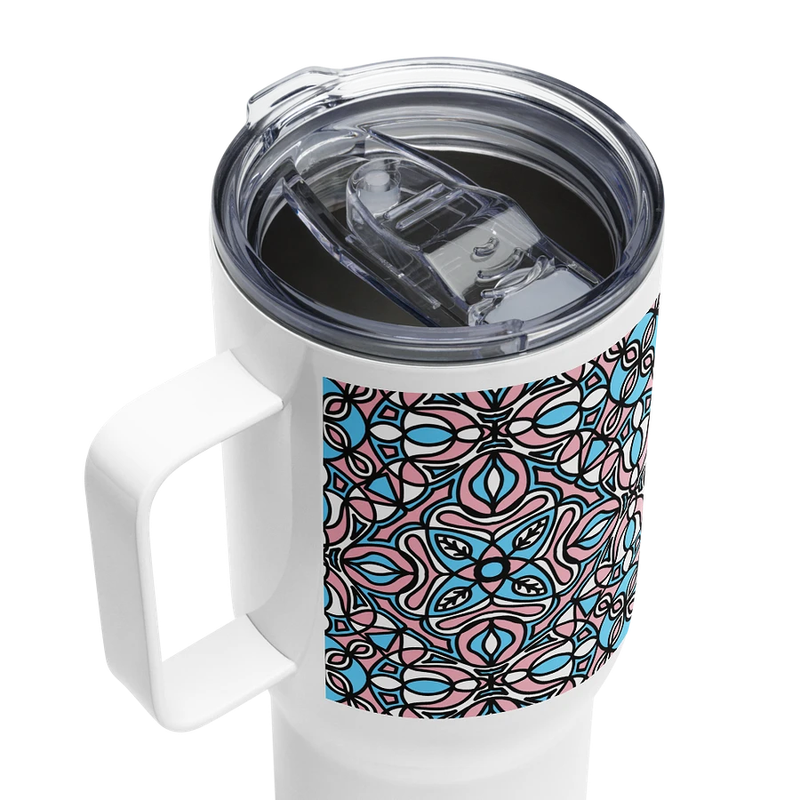 Trans Abstract - Travel Mug product image (3)