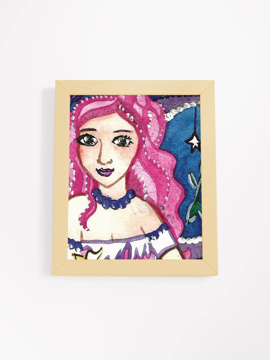 Stardust Mermaid Framed Print product image (6)