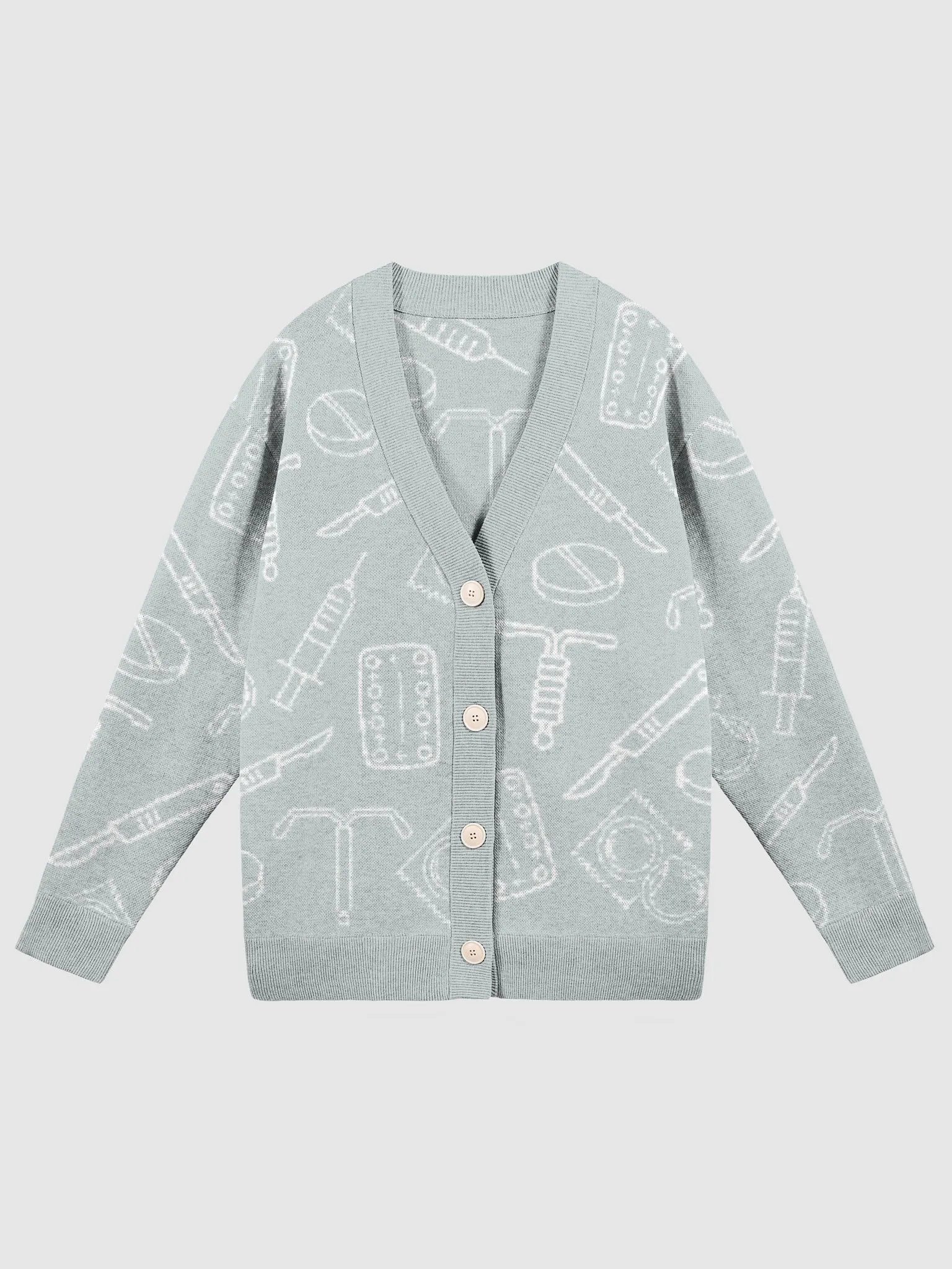 birth control icons (light blue cardigan) product image (1)