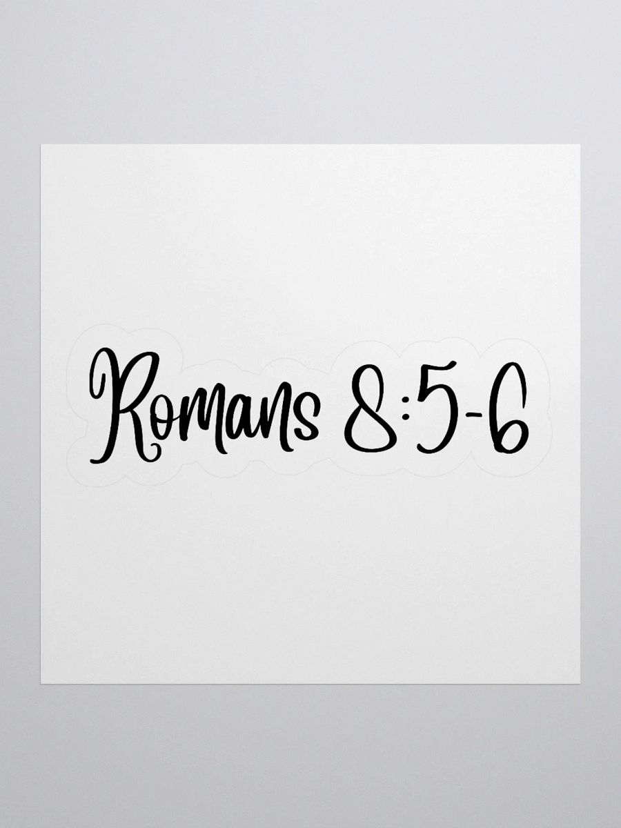 Romans 8:5-6 product image (2)