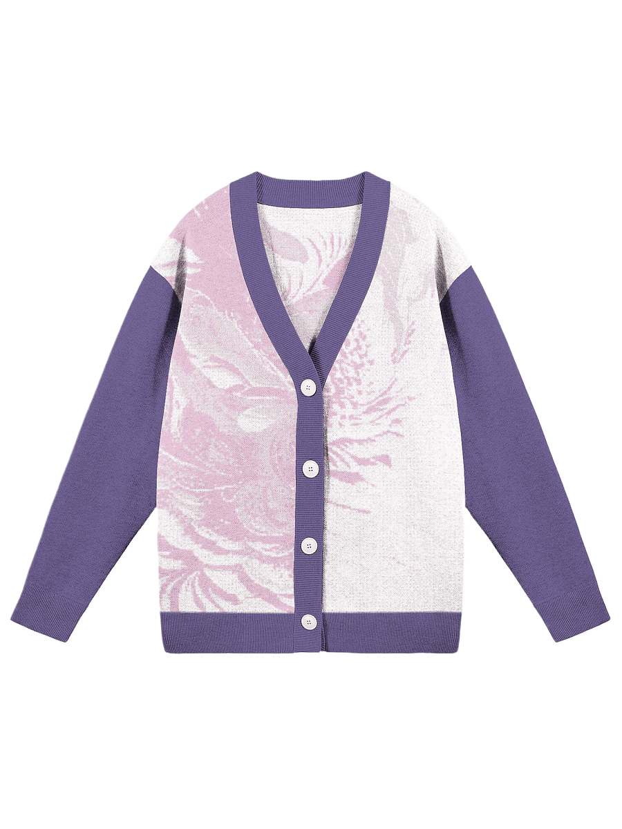 Purple Cardigan product image (1)