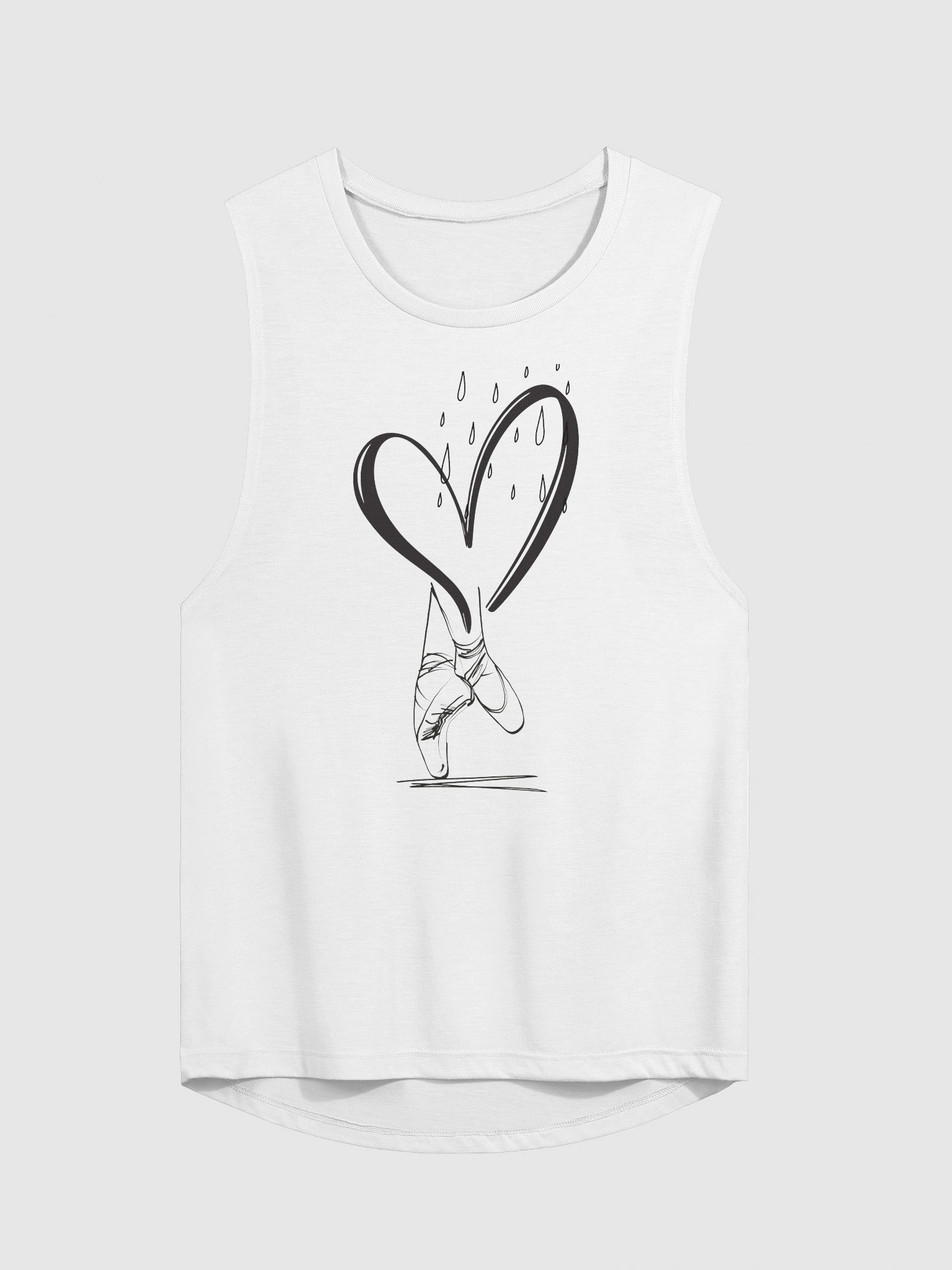 When It Rains, Just Dance Bella Flowry Muscle Tank Top product image (1)